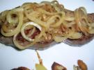 Rumpsteak mit Zwiebeln und Bratkartoffeln - der Klassiker schlechthin - - Rezept