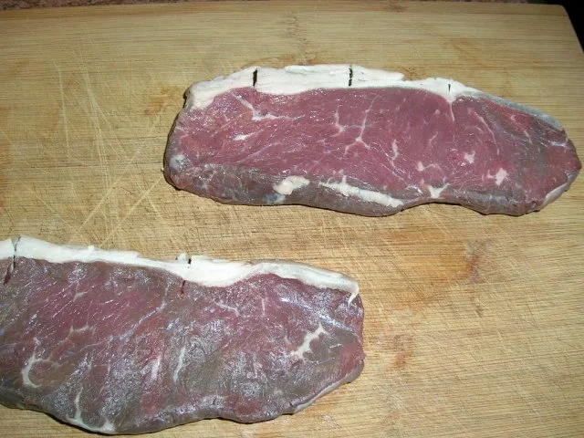 Rezept: Rumpsteak mit Zwiebeln und Bratkartoffeln - der Klassiker schlechthin - Bild Nr. 5 Rumpsteak mit Zwiebeln und Bratkartoffeln - der Klassiker schlechthin - - Rezept - Bild Nr. 5