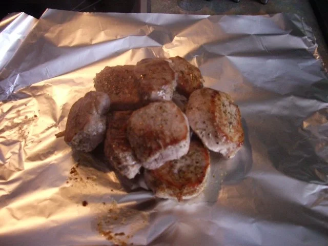 Schweinemedaillons auf Gmüse - Rezept - Bild Nr. 10