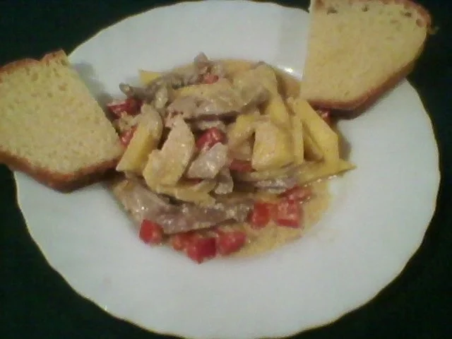 Schweine – Geschnetzeltes mit Mango und Ingwer - Rezept