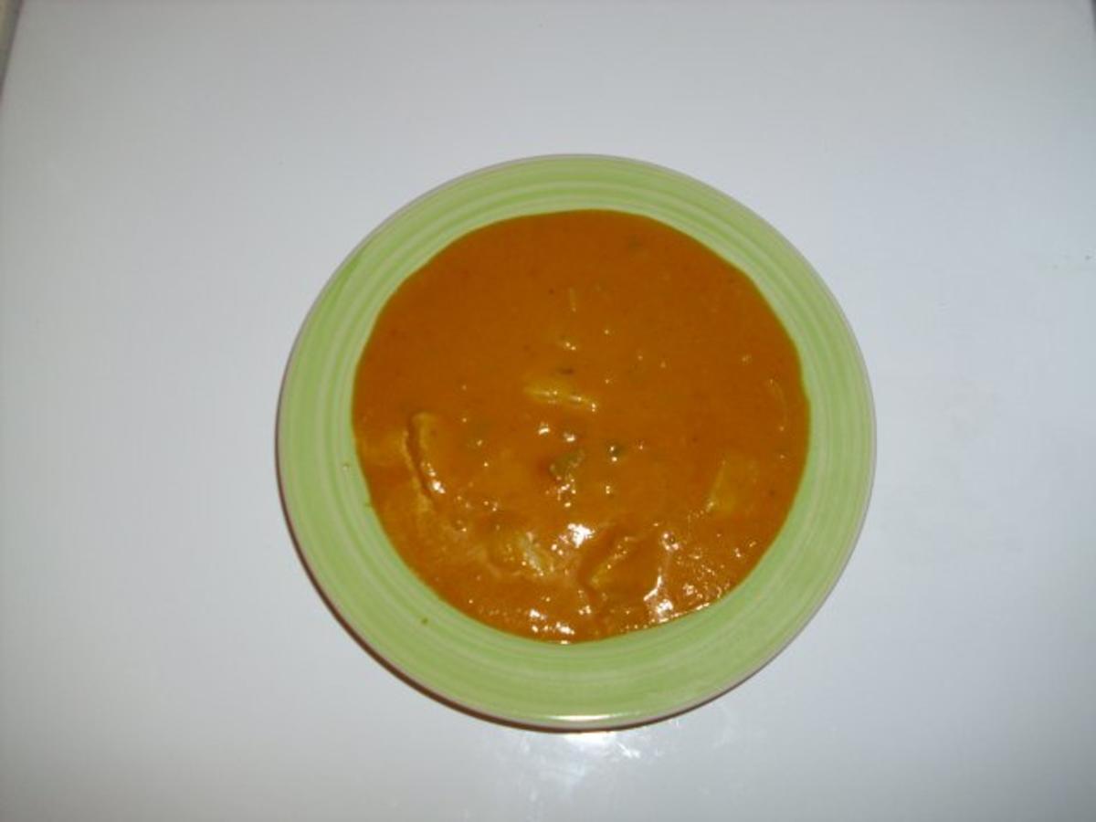 Whisky-Cremesuppe mit Kabeljaufilet - Rezept - Bild Nr. 3