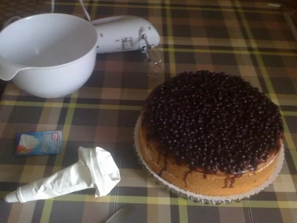 Rezept: Heidelbeer-Sahne-Torte Bild Nr. 2 Heidelbeer-Sahne-Torte - Rezept - Bild Nr. 2