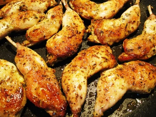 Wachtelschenkel  "Provencale" ... - Rezept