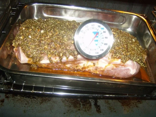 Schweinehals in Kräuterkruste - Rezept - Bild Nr. 6