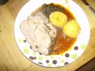 Schweinehals in Kräuterkruste - Rezept