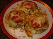 Toastbrötchen mit Hackfleisch - Rezept