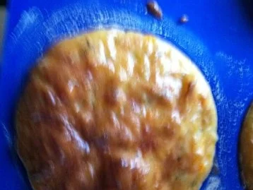 Rezept: gebackenes Kartoffel- Karotten Püree.. mit Zwiebel .. und Karotten Streifen.. Bild Nr. 6 gebackenes Kartoffel- Karotten Püree.. mit Zwiebel .. und Karotten Streifen.. - Rezept - Bild Nr. 6