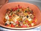 Hähnchenschenkel aus dem Römertopf - Rezept