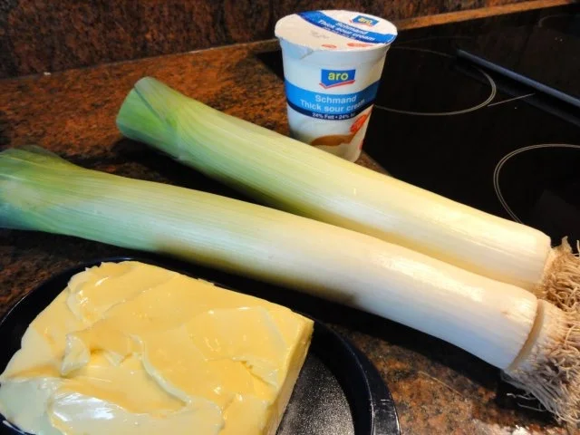 Gemüse:   feiner RAHM - LAUCH - Rezept - Bild Nr. 2