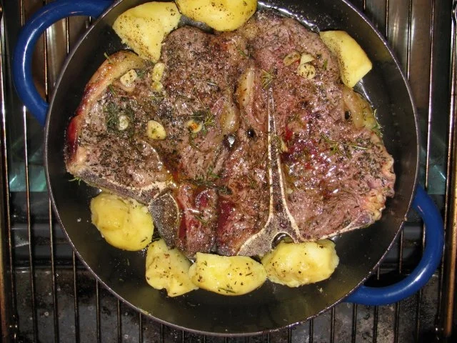 Rezept: Fleisch: T-Bone-Steak Bild Nr. 4 Fleisch: T-Bone-Steak - Rezept - Bild Nr. 4