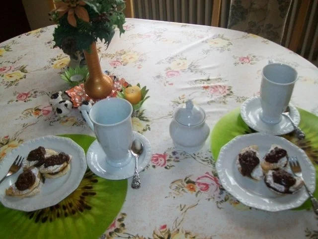 Rezept: Schnelle Blätterteig - Halbmonde- mit Paradiescremefüllung Bild Nr. 2 Schnelle Blätterteig - Halbmonde- mit Paradiescremefüllung - Rezept - Bild Nr. 2