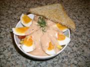 Salat-Mix mit Eiern>> - Rezept