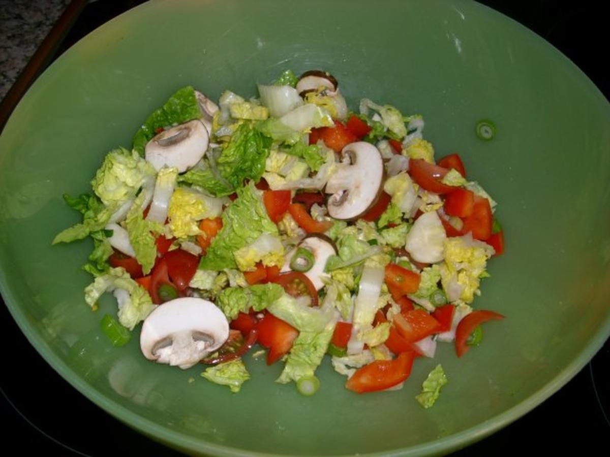 Salat-Mix mit Eiern>> - Rezept - Bild Nr. 2
