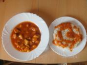 Putenbrust in Tomatensoße - Rezept