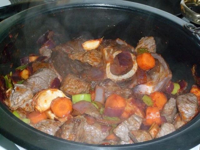 Rezept: Eintopf mit Rind, Bohnen und Kartoffeln Bild Nr. 13 Eintopf mit Rind, Bohnen und Kartoffeln - Rezept - Bild Nr. 13