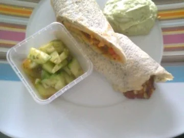 Tortillias auf vegetarische Art - Rezept