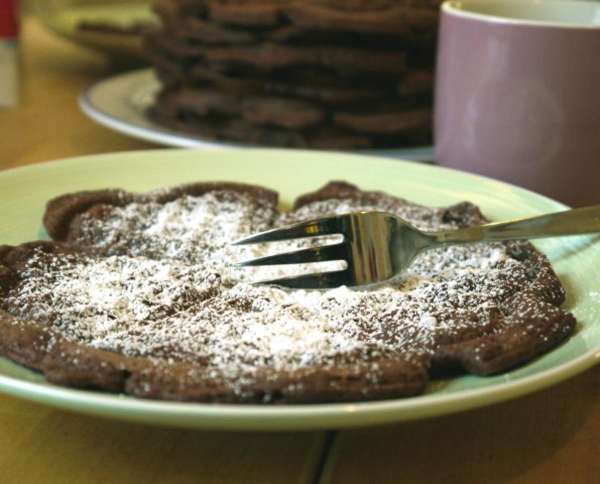 Bilder für Schoko-Waffeln mit Tonkabohne - Rezept