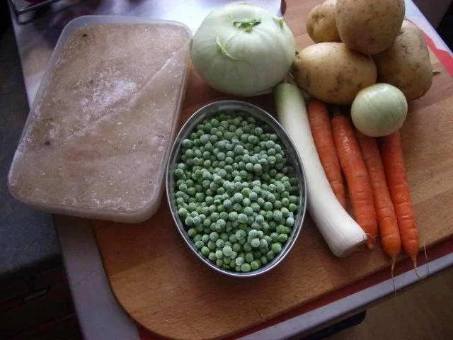 Kartoffelcremesuppe mit Bratkartoffelwürfelchen - Rezept - Bild Nr. 2