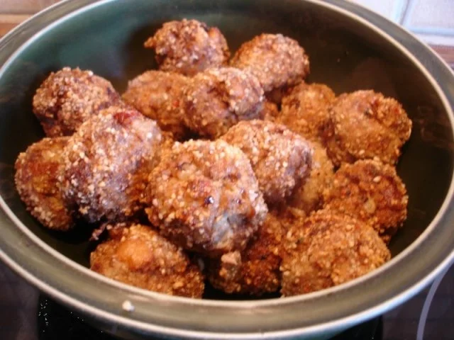 Fleischbällchen mit gemahlenen Mandeln und Gemüse süß-sauer - Rezept - Bild Nr. 15