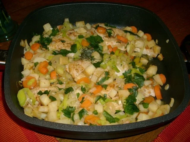 Versteckte Hähnchenschnitzel>> - Rezept