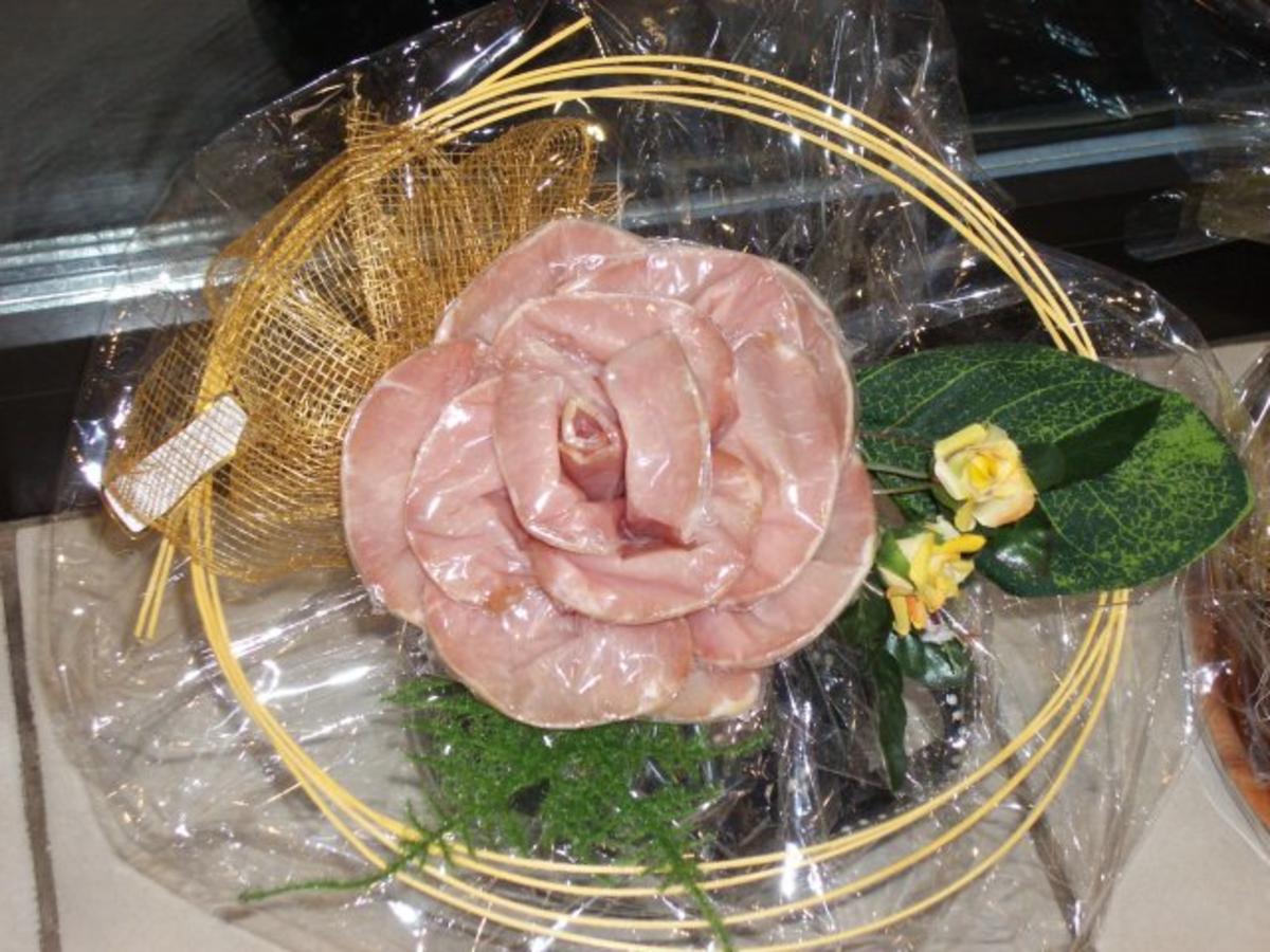 Bilder für Lachsschinken - Rose Rezept