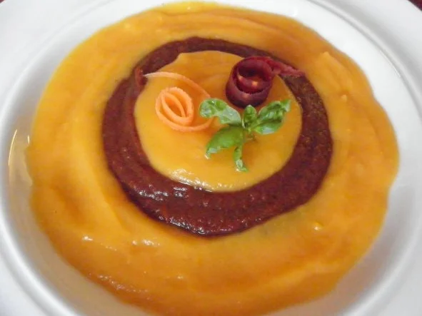 Zweierlei Möhrencremesüppchen - Rezept - Bild Nr. 3