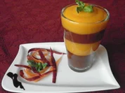 Zweierlei Möhrencremesüppchen - Rezept