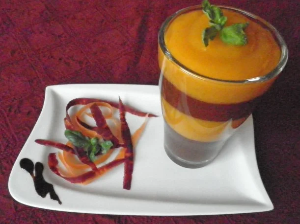 Zweierlei Möhrencremesüppchen - Rezept - Bild Nr. 2