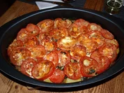 Gemüseauflauf mit Cima di Rapa         (Casseruola di verdure con cima di rapa e pomodori) - Rezept