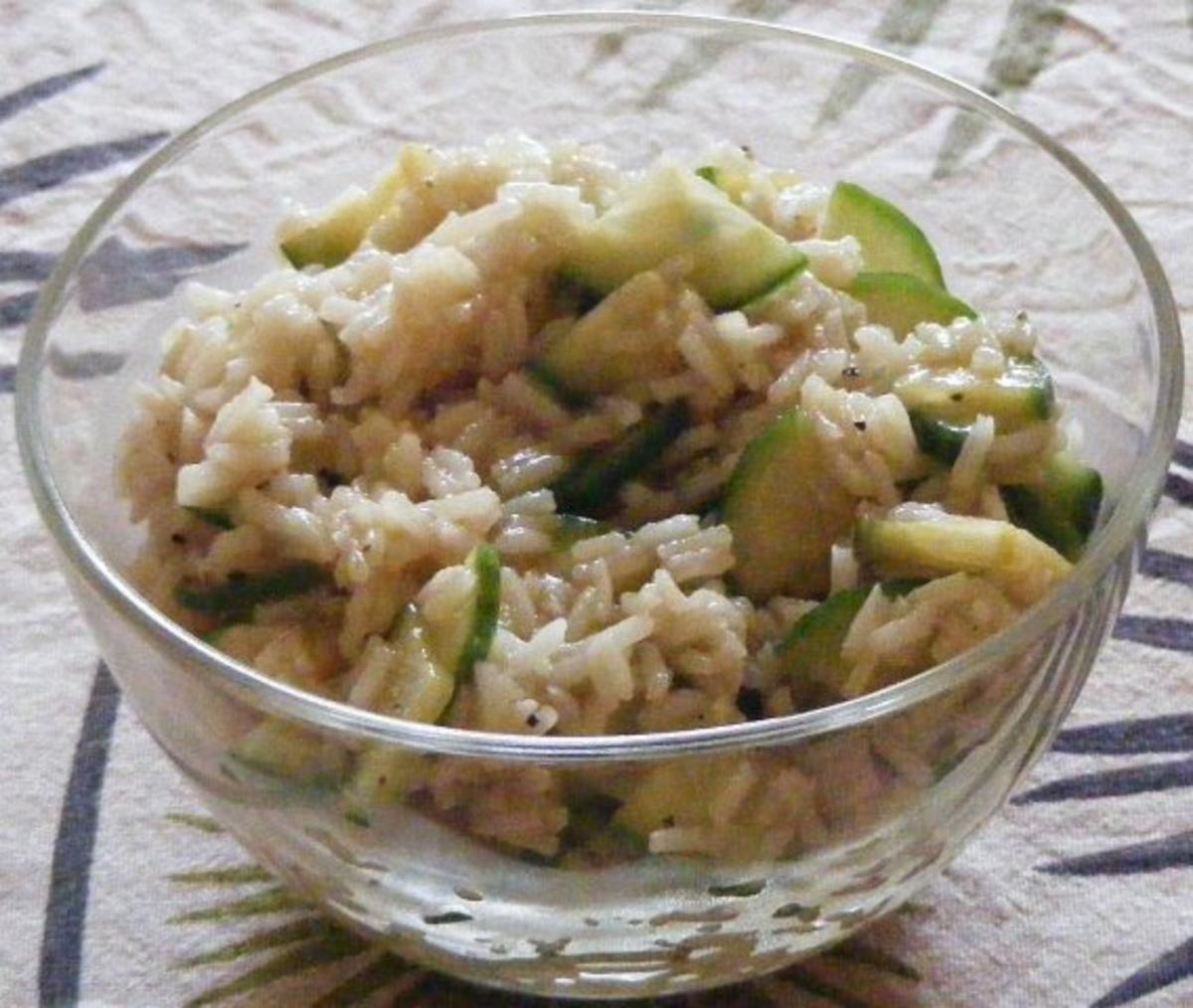 Reis-Gurken-Salat - Rezept