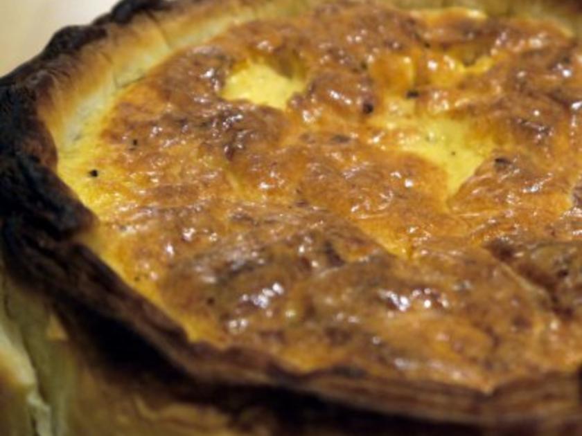 Quiche Lorraine mit Blätterteig Rezepte - kochbar.de