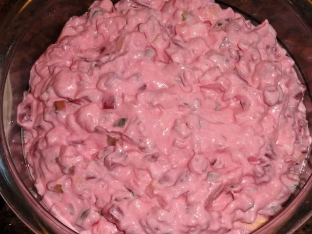 Salatbar:  roter HERINGSALAT - Rezept - Bild Nr. 3