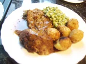 Hackbraten im Römertopf - Rezept