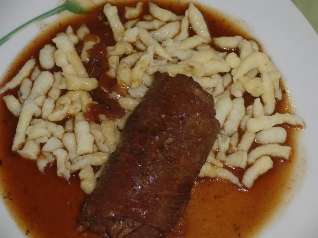 Rind : Rinderrouladen nach Großmutter-Art ein feines Schmorgericht - Rezept - Bild Nr. 2