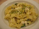 Tagliatelle mit Schafskäse - Rezept