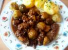 Pfannengericht:Rosenkohl in Hackfleischsosse - Rezept