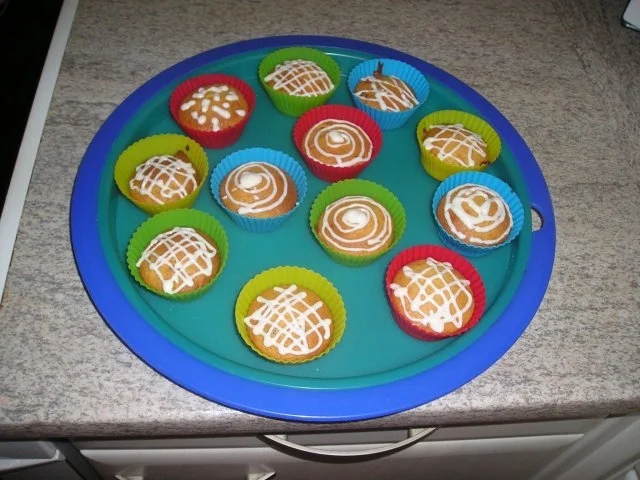 Apfelmus-Muffins - Rezept