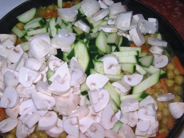 Reis mit Kichererbsen - Rezept - Bild Nr. 6