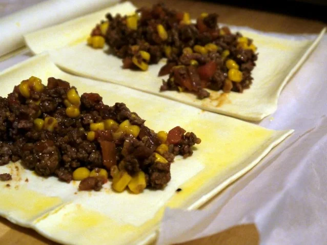 Blätterteigtaschen "Mexiko" - Rezept - Bild Nr. 9