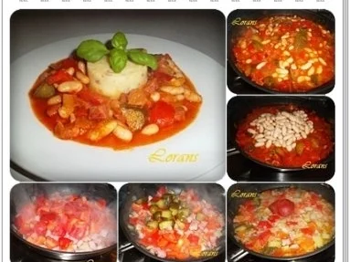 Rezept: Weiße Bohnen Eintopf Bild Nr. 15 Weiße Bohnen Eintopf - Rezept - Bild Nr. 15