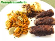 Fleisch:   HACKFLEISCH - RÖLLCHEN - Rezept