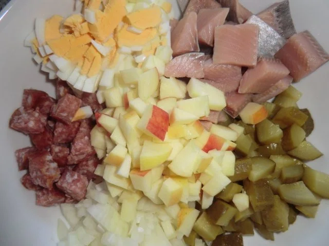 ♥ Heringsalat ♥ - Rezept - Bild Nr. 4