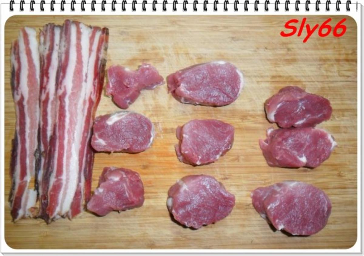 Fleischgerichte:Schweinemedaillons mit Speck Umwickelt - Rezept - Bild Nr. 4