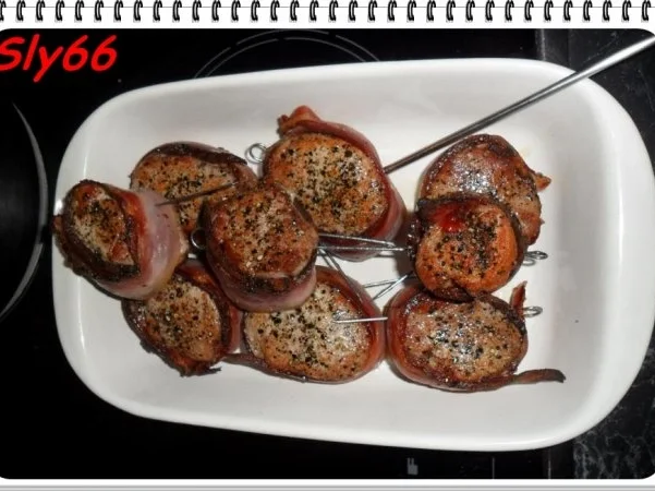 Fleischgerichte:Schweinemedaillons mit Speck Umwickelt - Rezept - Bild Nr. 8