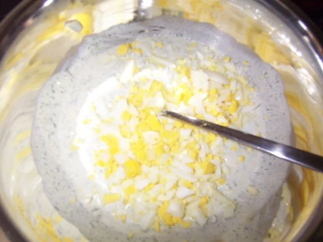 Rezept: Marinierte Putenbrust mit buntem Salat und Dicken Dingern Bild Nr. 7 Marinierte Putenbrust mit buntem Salat und Dicken Dingern - Rezept - Bild Nr. 7