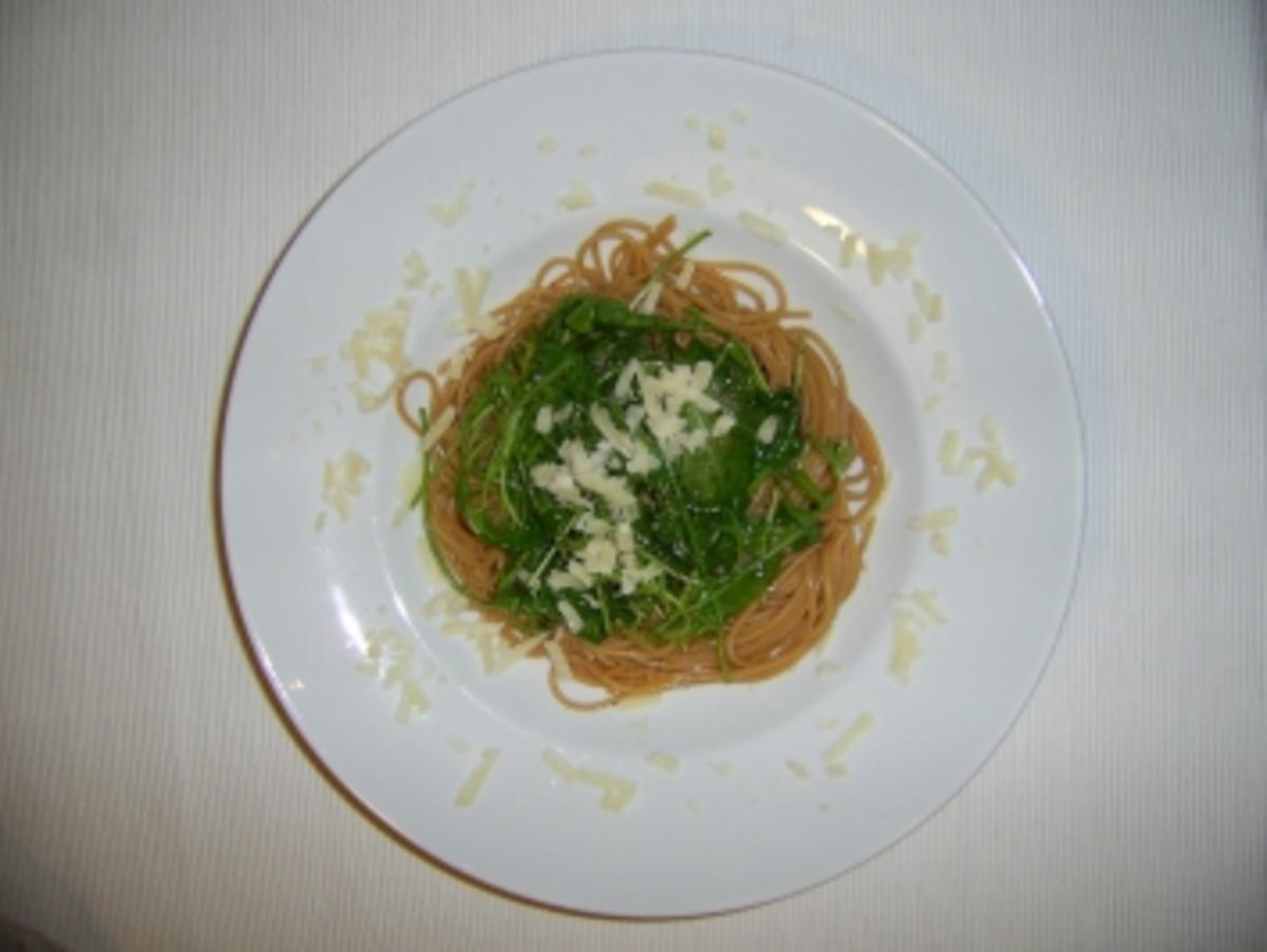 Spaghetti con Rucola - Rezept