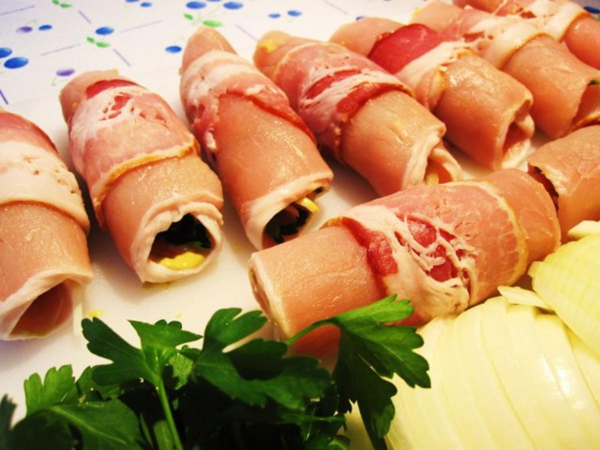 Bilder für Schweine-Röllchen aus meiner Versuchsküche ... - Rezept