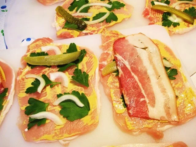 Rezept: Schweine-Röllchen aus meiner Versuchsküche ... Bild Nr. 5 Schweine-Röllchen aus meiner Versuchsküche ... - Rezept - Bild Nr. 5