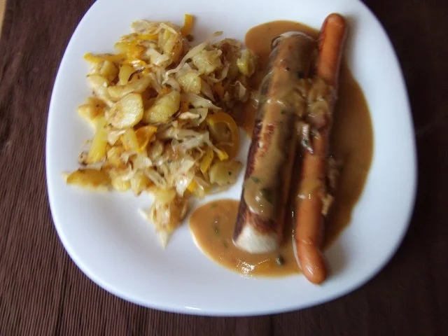 Rezept: Restepfanne die 2. Dieter´s Art Restepfanne die 2. Dieter´s Art - Rezept