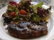 Steak mit scharfer Orangen-Soja-Sauce - Rezept